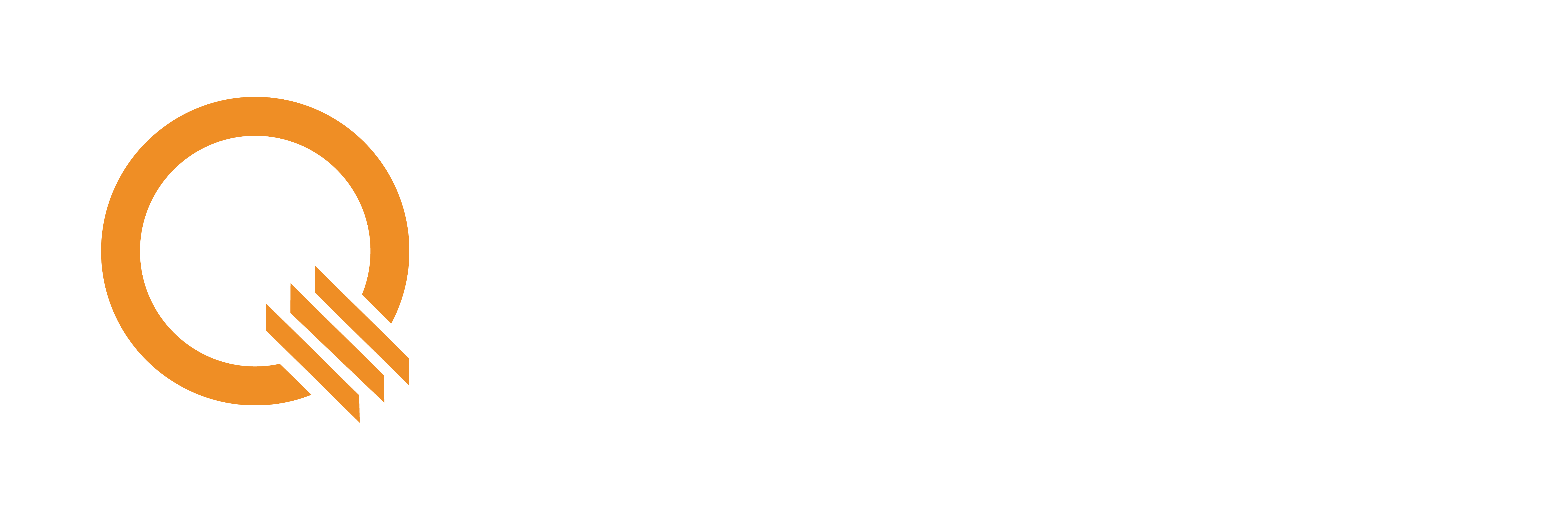 a green background with the words quarantine residential on the left and an orange peace sign on the